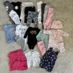 Baby Girl 0-3m Spring Bundle | 22 pcs.